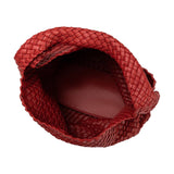 Ms. Jo Red Recycled Vegan Shoulder Bag