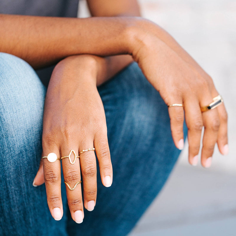 Diamond Stack Ring