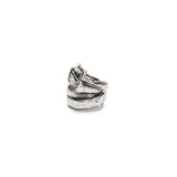 Industrial Chunk Silver Ring