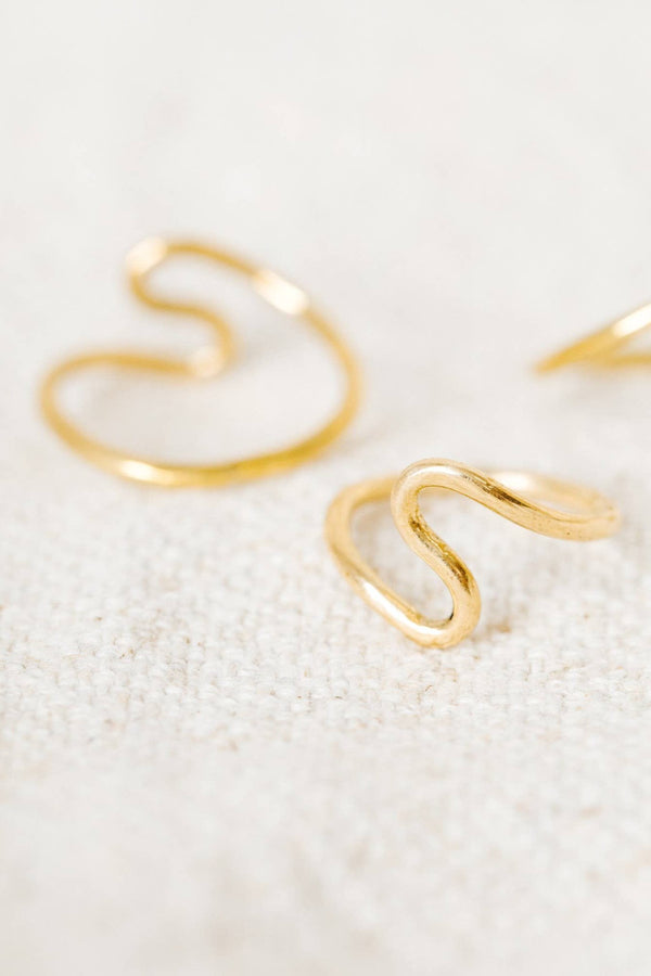 Wavy Stack Ring