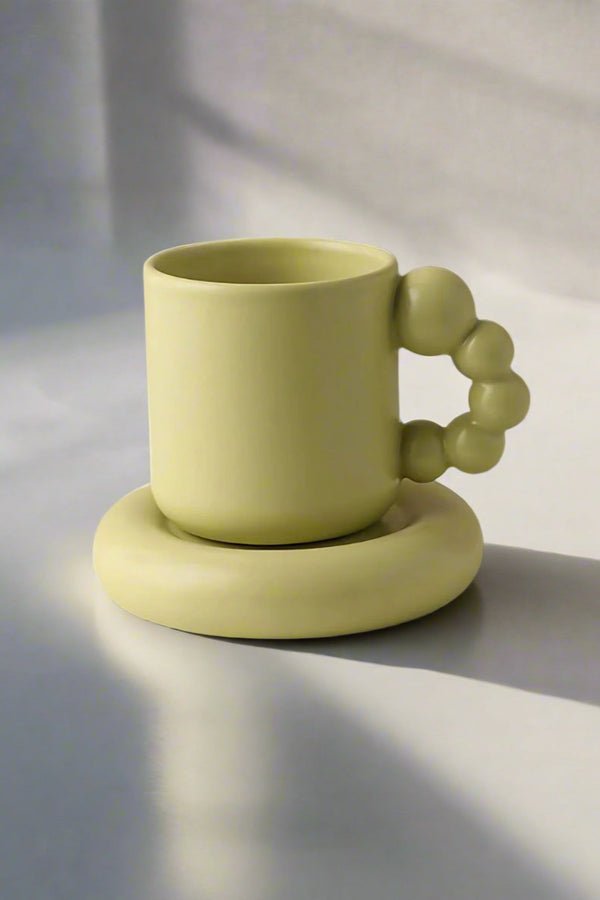 Matcha Ceramic Mug Set