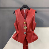 Handcrafted Lambskin Vest