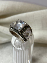 Lux Marcasite Ring