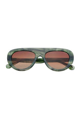 Jetsetter Acetate Unisex Aviator Sunglasses