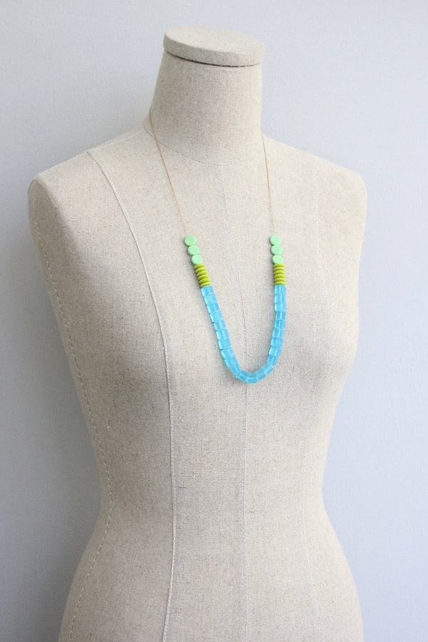 Glass Geo Necklace