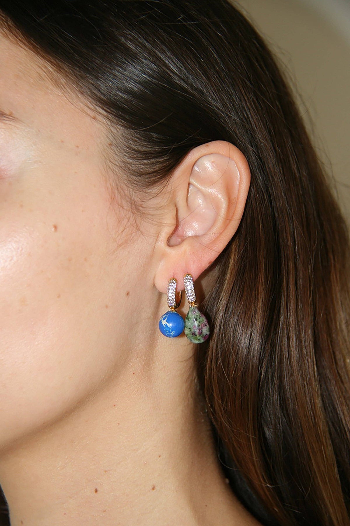 Zoe Gold-Filled Huggie Earrings