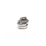 Industrial Chunk Silver Ring