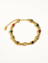 Colored Cubic Zirconia Bracelet