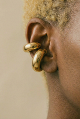 Gold Chunky Ear Cuffs