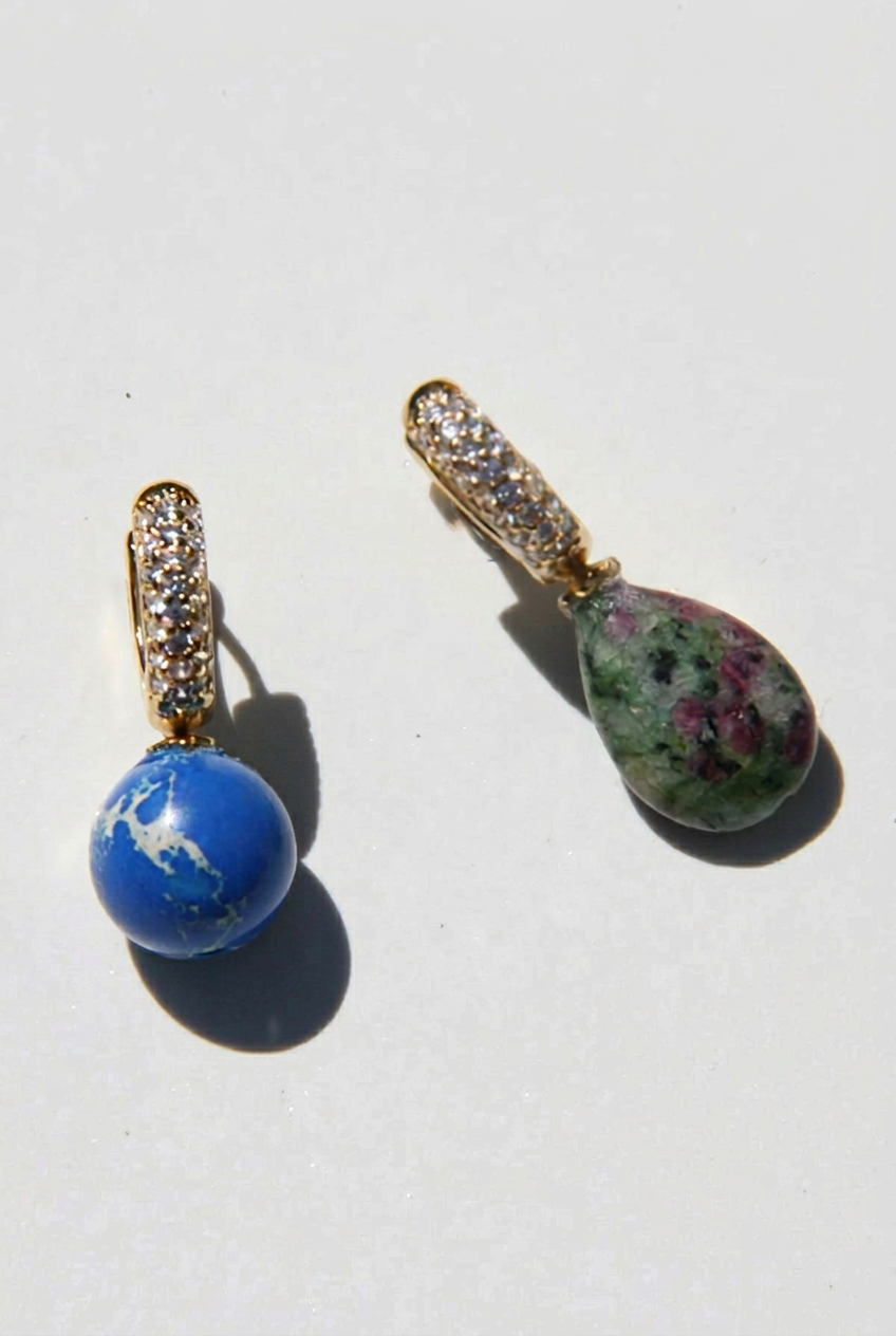 Zoe Gold-Filled Huggie Earrings