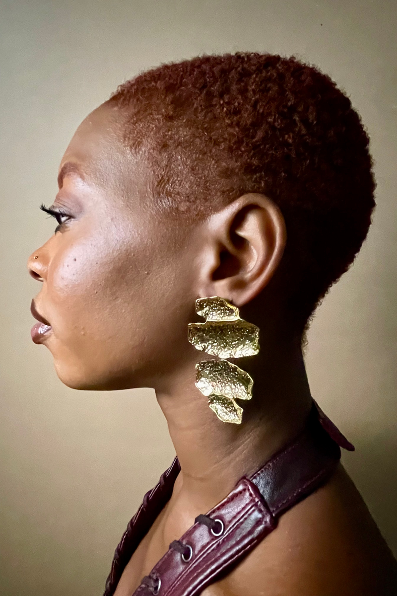 Autumn Abstract Studs