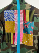 Vintage Army Long Jacket Medium 2