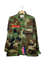 Vintage Army Long Jacket Large 1
