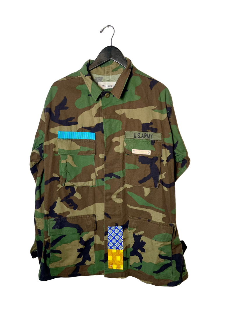 Vintage Army Long Jacket XL 1