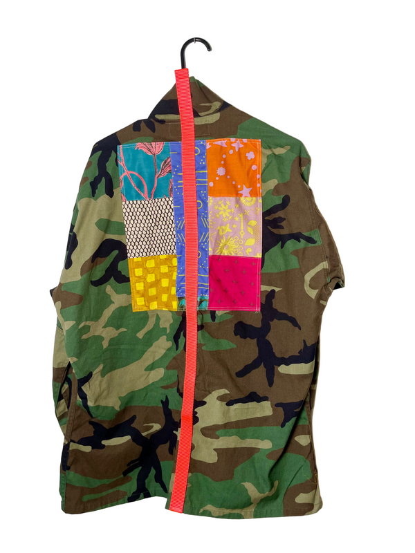 Vintage Army Long Jacket  XL 2