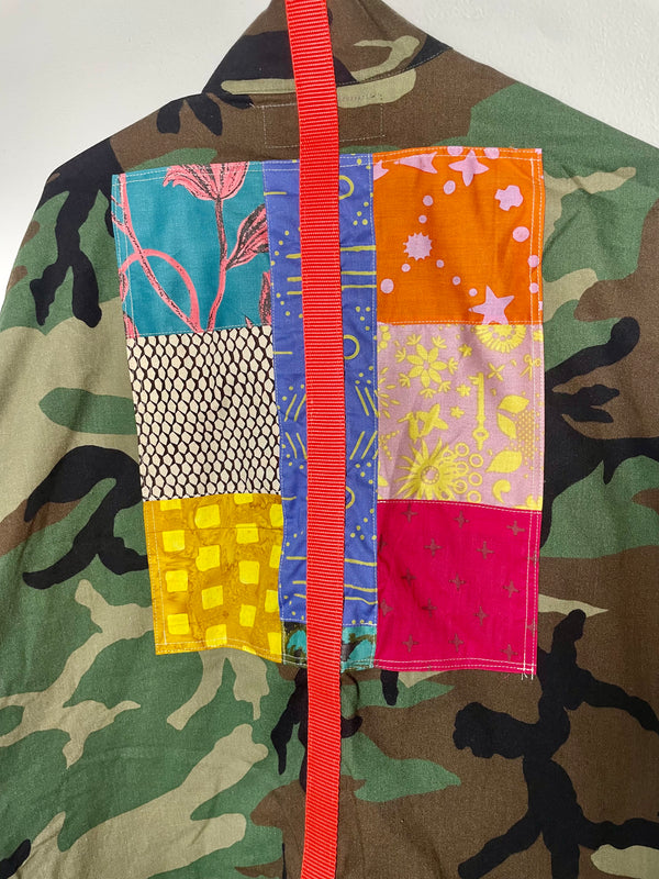 Vintage Army Long Jacket  XL 2