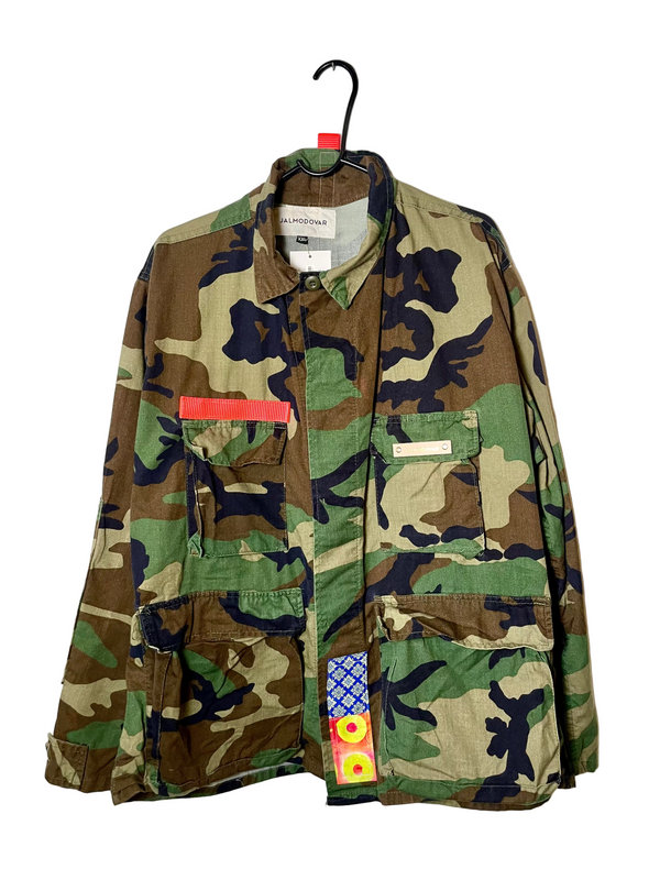 Vintage Army Long Jacket XXL 2