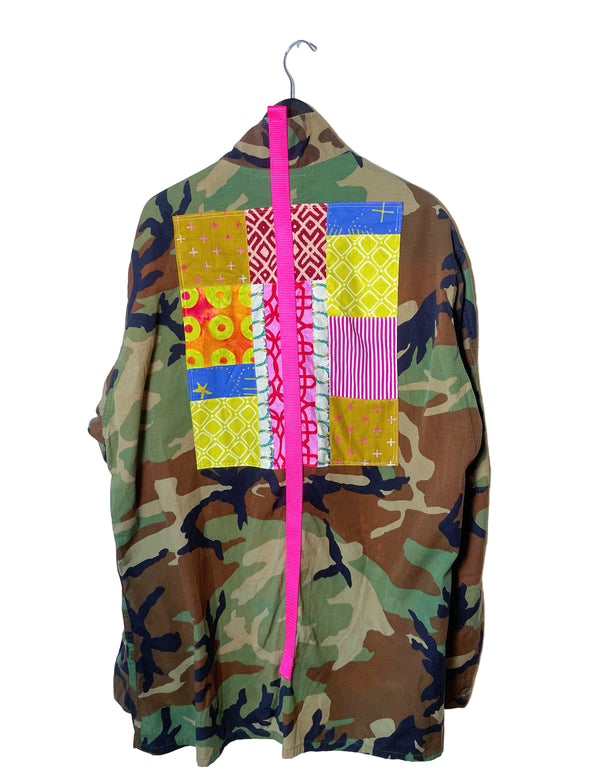 Vintage Army Jacket Long XXL 1