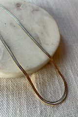 Two Tone Herringbone Chain