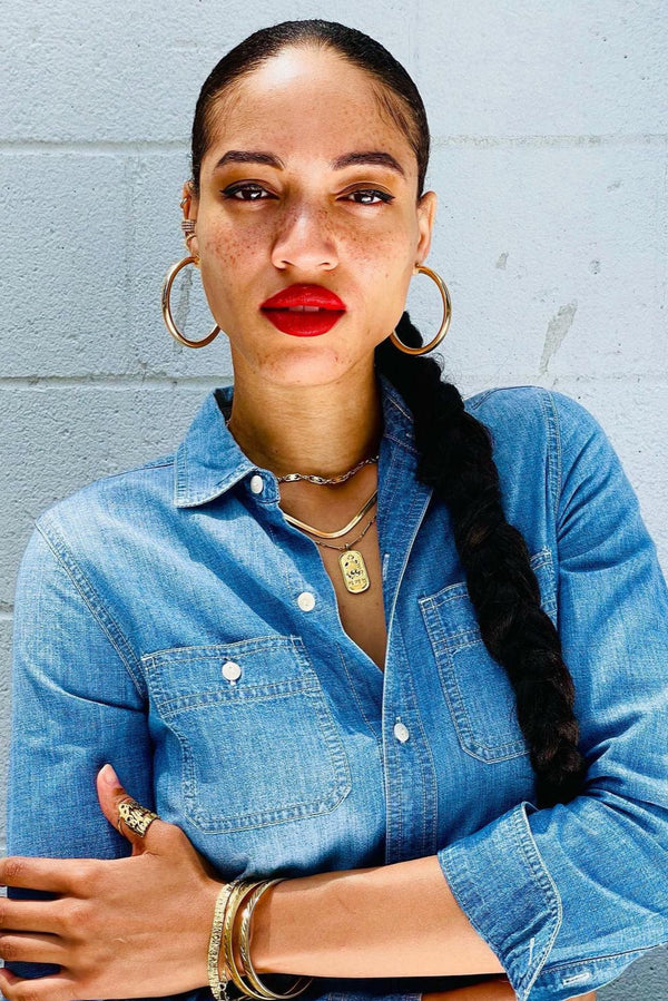 Sade Classic 18k Gold Filled Hoops