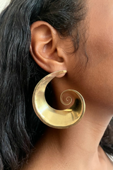 Large Spiral Studs