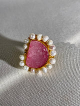 Raw Druzy Rings