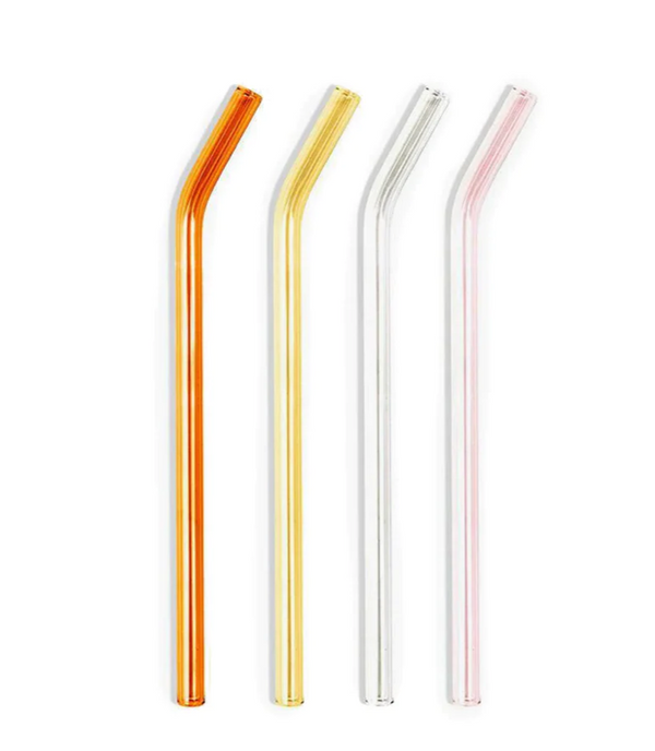 Glass Straw Set