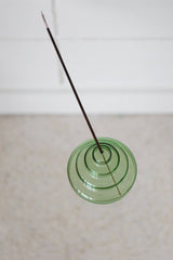 Verde Glass Meso Incense Holder