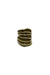 Bronze Layers Chunky Ring