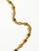 Colored Cubic Zirconia Bracelet