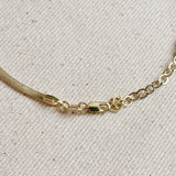 Herringbone Anklet Gold Filled