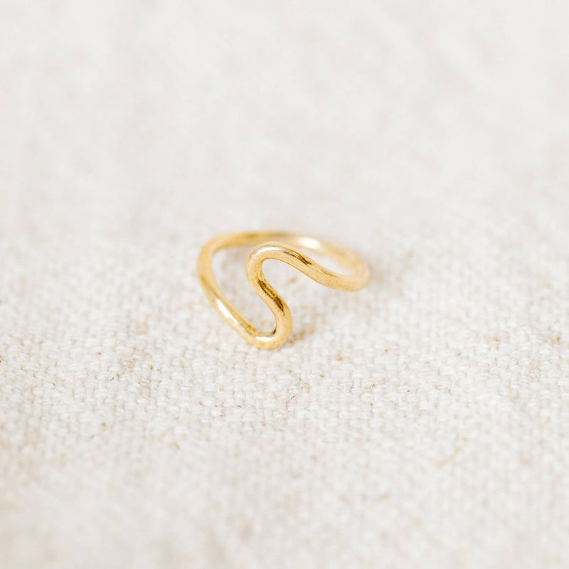 Wavy Stack Ring