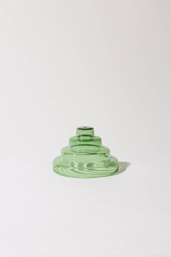 Verde Glass Meso Incense Holder