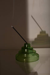 Verde Glass Meso Incense Holder
