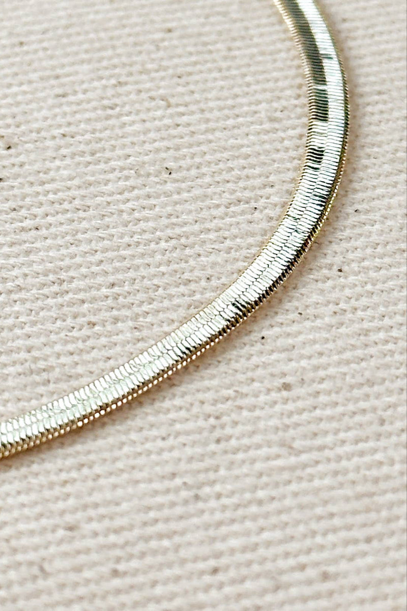Herringbone Anklet Gold Filled