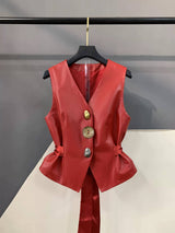 Handcrafted Lambskin Vest