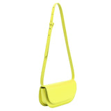 Inez Neon Yellow Recycled Vegan Crossbody Bag