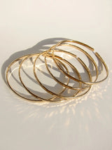 Hammered Bronze Bangle