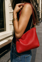 Mini Hobo Leather Purse