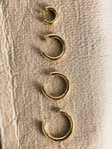 Gold-Filled Open Hoops