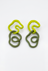 Lime Green Prototype Studs II