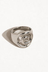 Cyclone 18K Gold Non-Tarnish Twirl Ring